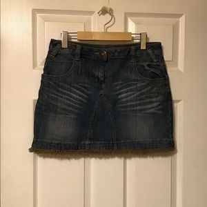 ANNA SCOTT LIMITED jean skirt